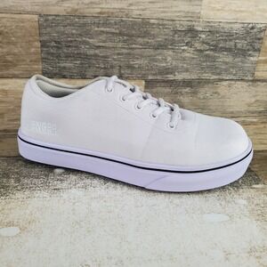 Avenger Work Boots Alley Womens Shoes Sz 9 W White Composite Safety Toe Lace Up